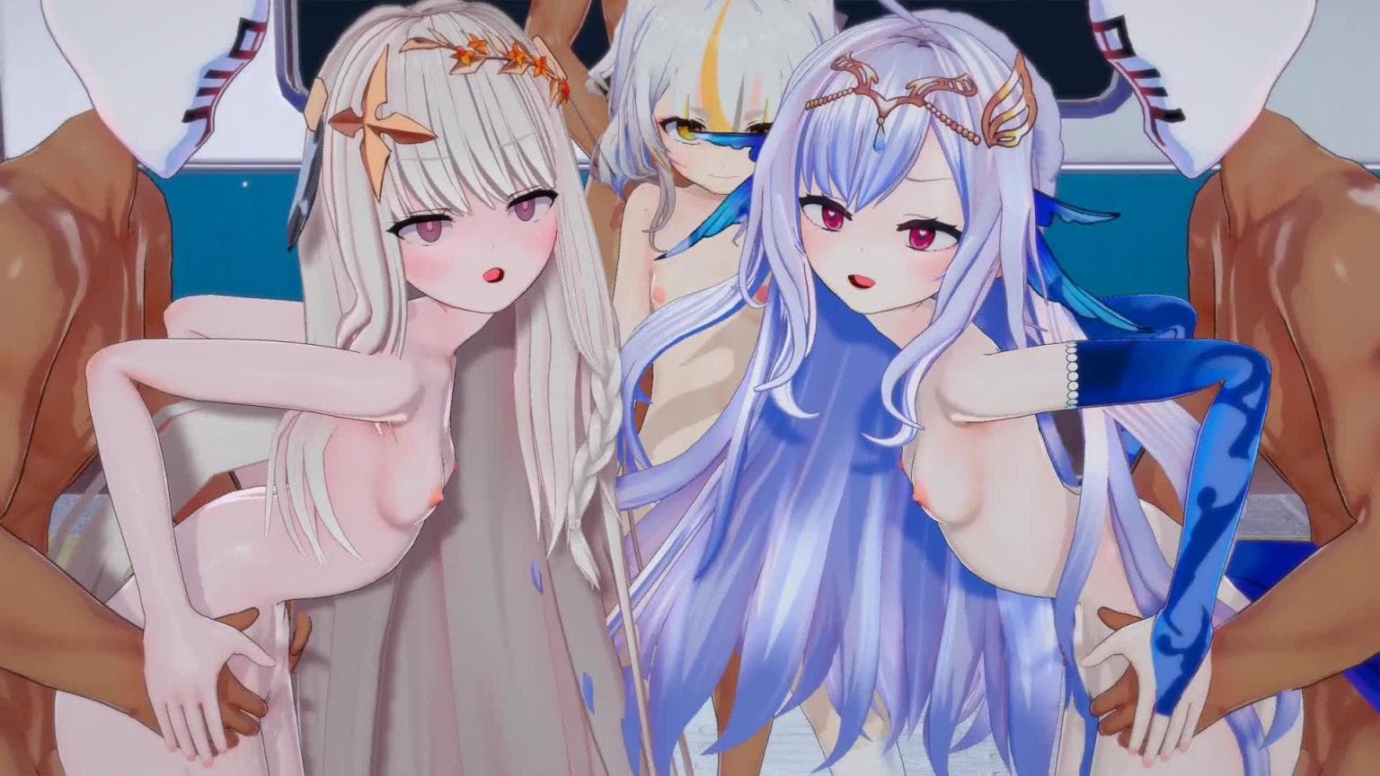 （性爱舞蹈）星崎麦麦x露熙妲x萝贝塔-のだ