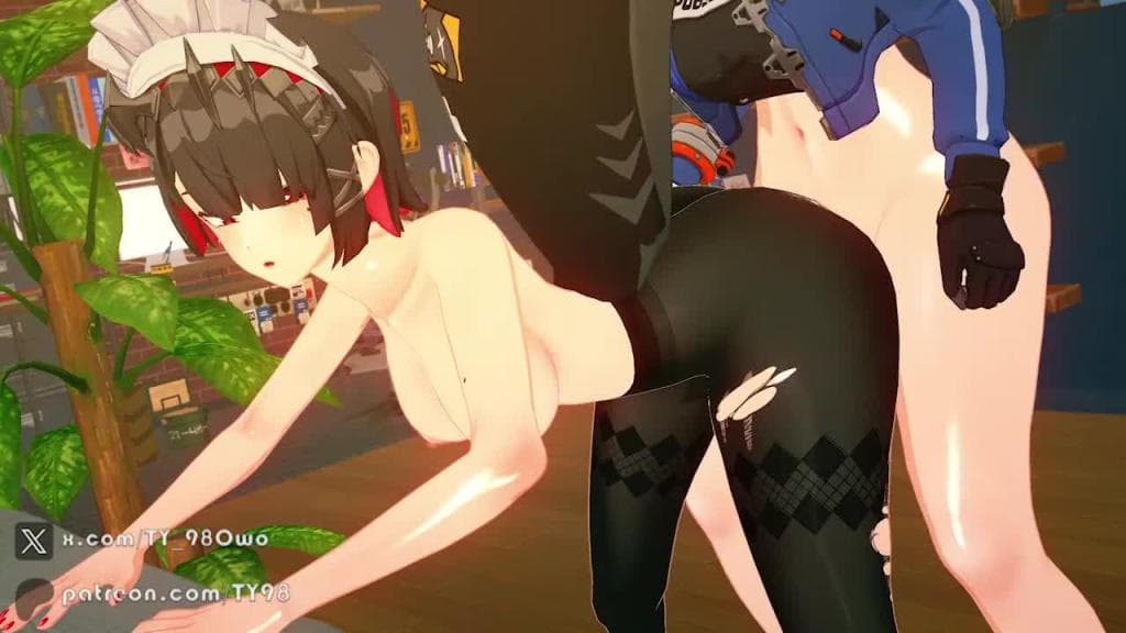 [仅性爱] 朱鸢和艾莲·乔的扶她性爱 [绝区零]