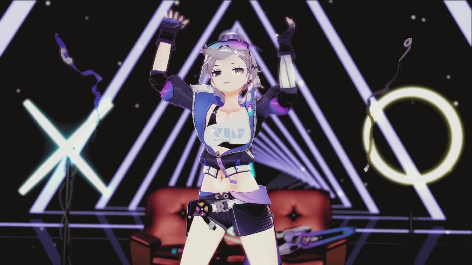 [MMD R-18] Nerdy - 银狼的激情热舞