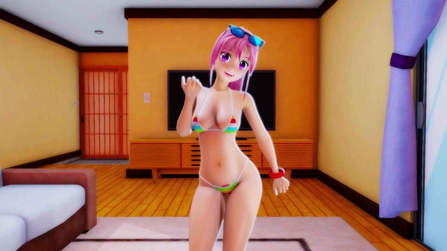 [POV] Izumi 脱衣舞与性爱 [Shake It]