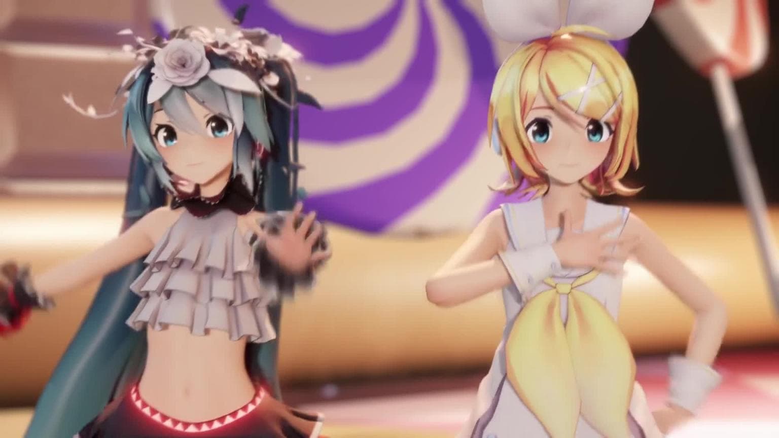 Miku 和 Rin 的世界还未开始