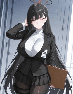 Iku_1919 - BuleArchive Rio ブルーアーカイブ リオ [AI Generated]
