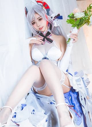[Momoko葵葵] Prinz Eugen 欧根亲王 花嫁 Bride Ver.