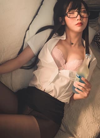 Cosplay 面饼仙儿 黑丝OL