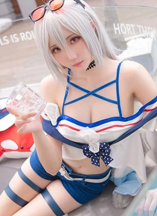 Cosplay 瓜希酱 斯卡蒂