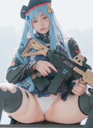 Mimmi 밈미, DJAWA ‘Girls’ Frontline HK416 Damaged Ver.’ Set.02