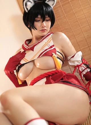 Cosplay 前羽_rr 碧蓝档案 春日椿