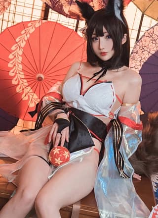 Cosplay rioko凉凉子 Azurlane Amagi
