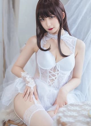 Cosplay 封疆疆v 纯白