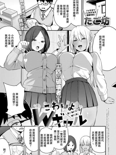 [たご坊] こわいよWギャル (COMIC アンスリウム 2026年6月号) [中国翻訳] [DL版]