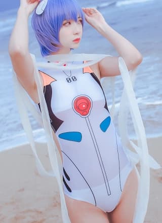 Cosplay 疯猫ss 绫波丽