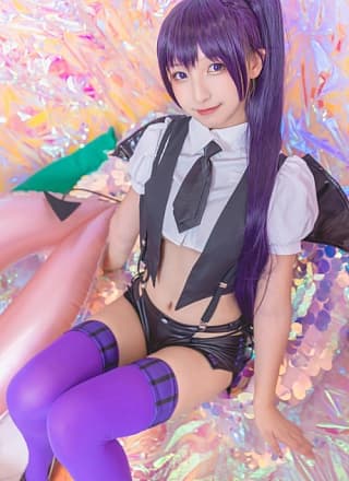 Cosplay 神楽坂真冬 小恶魔 Set.02