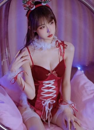 Cosplay 余多多Dudu 圣诞特辑