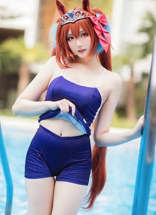 Cosplay 瓜希酱福利 赛马娘 大和赤骥