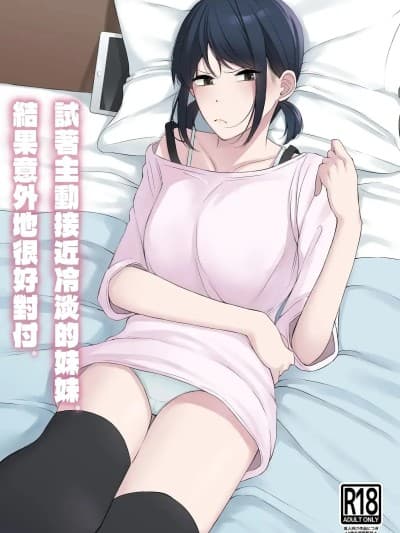 试着主动接近冷淡的妹妹。结果意外地很好对付。 [红叶スピカ (ちゃがた)] 冷淡な妹に迫ってみた。案外チョロかった。