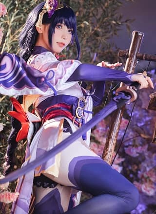 Cosplay 樱岛嗷一 雷电将军