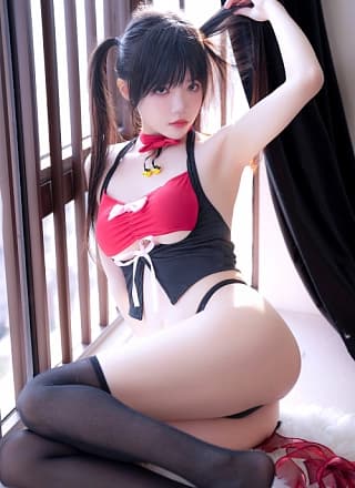 Cosplay 桜桃喵 礼物 Gift