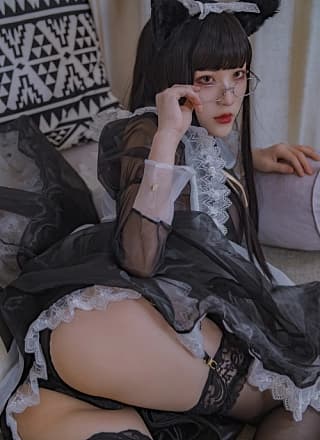 Cosplay 起司块wii写真 会长是女仆大人