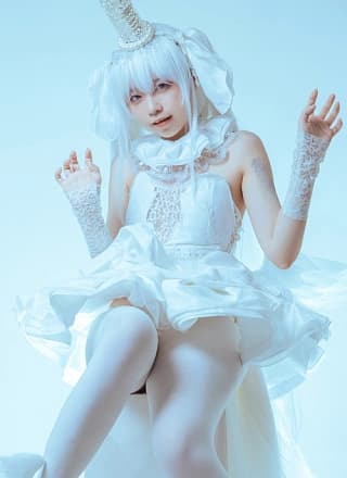 Cosplay G44不会受伤 桑德枫X小天使