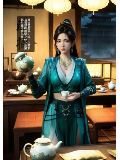 凡人修仙传之慕沛灵剧情图文故事 [AI Generated]
