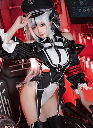 Cosplay 瓜希酱 碧蓝航线 碧蓝航线易北