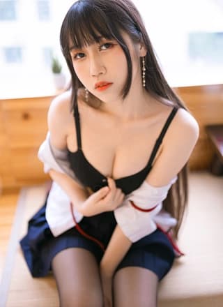 Cosplay 不呆猫 校服JK