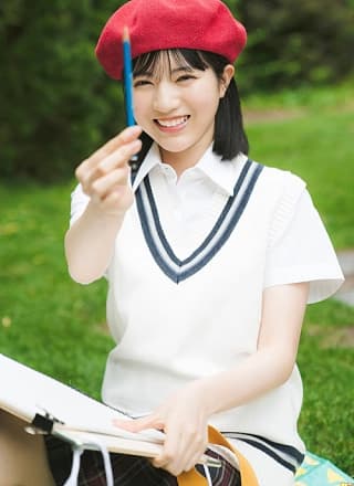 Runa Hayashi 林瑠奈, ヤンマガWeb 樱坂46 坂道ネクストジェネレーション＋ Set.02