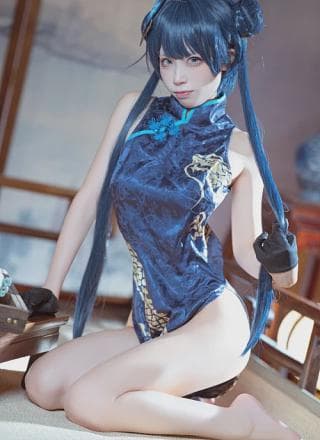 Cosplay 是三不是世w 碧蓝档案 妃咲旗袍