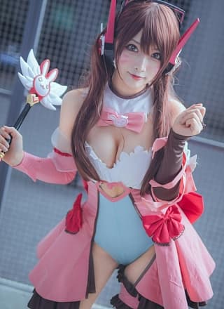 只是简言 Cosplay Magica D.Va