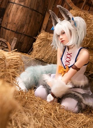 G44不会受伤 Cosplay 刹那常服+地牢