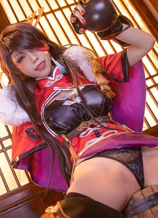 Cosplay 水淼Aqua 北斗凝光 Set.01