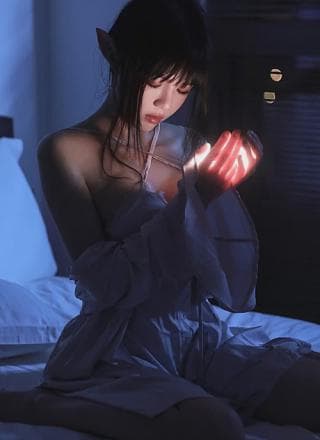 Cosplay 桜桃喵 盏月 Moon