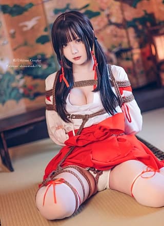 [霜月shimo] 巫女捆绑 Miko Bundle