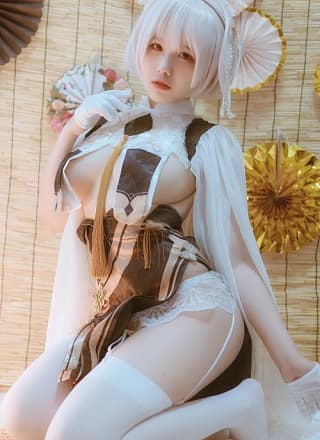 Cosplay 阿半今天很开心 天狼星