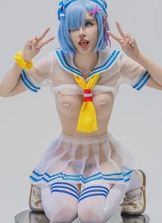 Cosplay 鹿八岁 从零开始的异世界生活 蕾姆