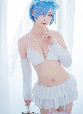 Cosplay 面饼仙儿 花嫁蕾姆