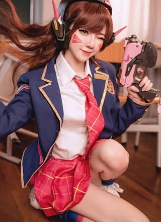Cosplay Sally多啦雪 D.Va