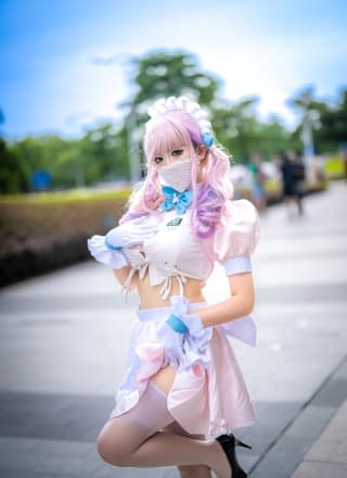 茶籽ccz, ヌード写真集 「D座女佣色色」 Set.01