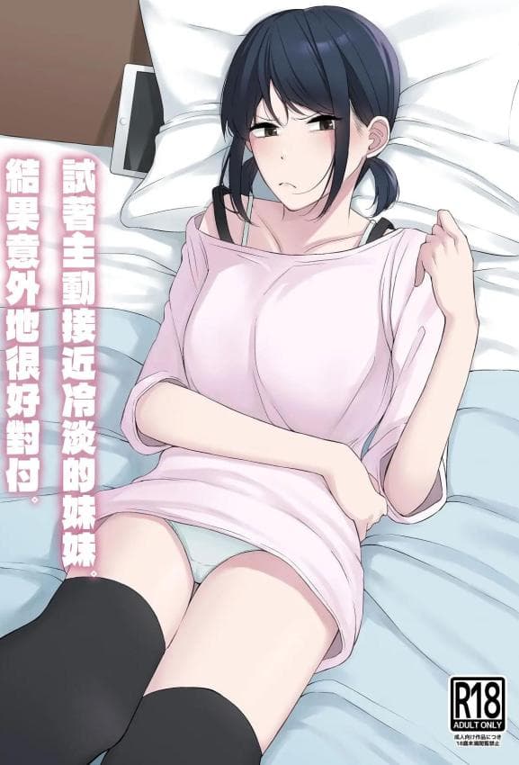 [红叶スピカ (ちゃがた)] 冷淡な妹に迫ってみた。案外チョロかった。 ｜试着主动接近冷淡的妹妹。结果意外地很好对付。