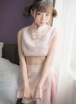 Cosplay 兔玩映画 粉色团子