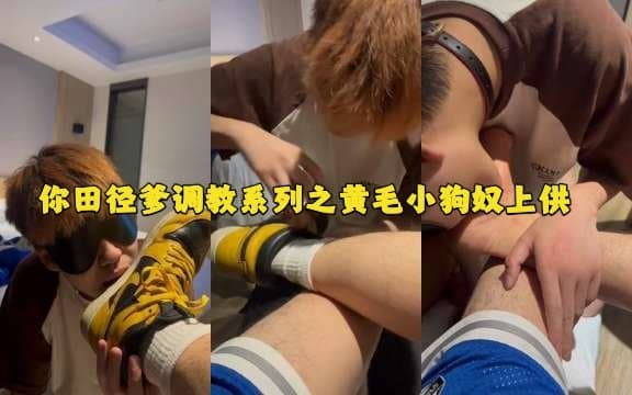 你田径爹调教系列之黄毛小狗奴上供