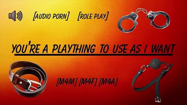 [Audio Porn] [M4M] 你以为我会考虑对你进行性骚扰吗？不，你只是我的羞辱玩具