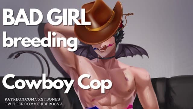 牛仔警察像罪犯一样操你 [坏女孩] ||NSFW音频和响亮的男性呻吟