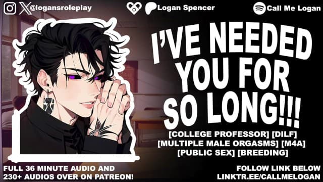 Mister Logan Spencer - [熟男音频] 与澳洲大学教授的温柔调情演变成粗暴野性性爱 [M4A]