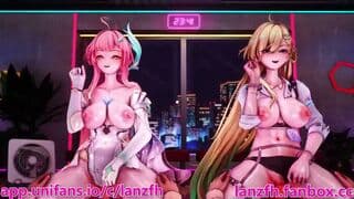 肉棒塞满爱弥斯逼里快速抽插