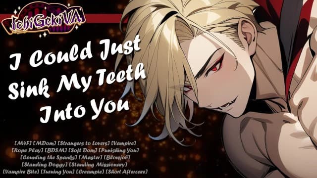 IchiGekiVA - [M4F系列]与玩绳缚的吸血鬼的一次偶然邂逅 [NSFW 音频]