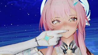 [MMDWuWa少女舞动中臀部大力摇摆