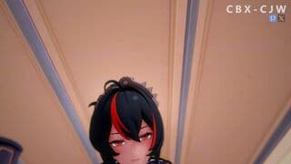朱鸢被鸡巴充满