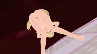 R18 MMD 辛西娅·臀部摇摆