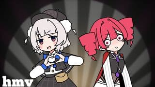 重音テト与初音未来身体紧密贴合 HMV